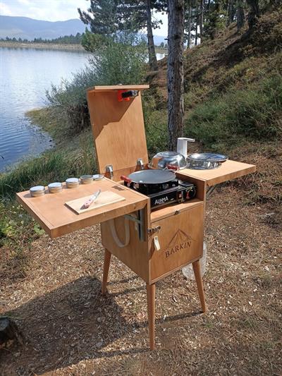 Göçgün Katlanır Mini Kamp Mutfağı