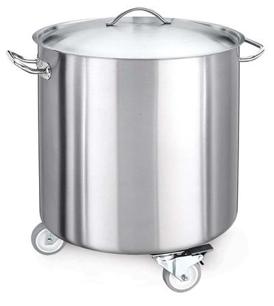 Kapp Kapaksız Tekerlekli Çöp Kovası 40x40 cm