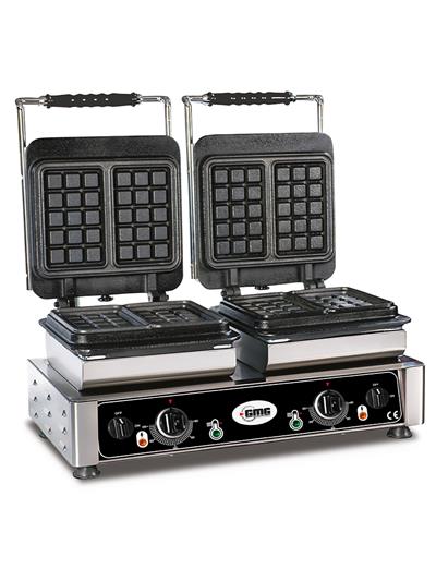 GMG WE 22 Çift Kare Waffle Makinesi Çift Kapaklı
