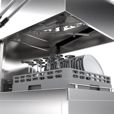 İnoksan - Giyotin Tipi Bulaşık Yıkama Makinesi Digital Göstergeli 1000 Tabak Kapasiteli - Parlatıcı ve Deterjan Pompalı (INO-BYM102PD)