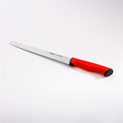 Pirge Duo Ekmek Bıçağı Pro 22,5 Cm Kırmızı