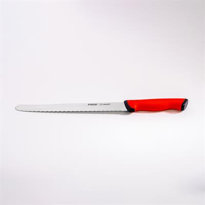 Pirge Duo Ekmek Bıçağı Pro 22,5 Cm Kırmızı