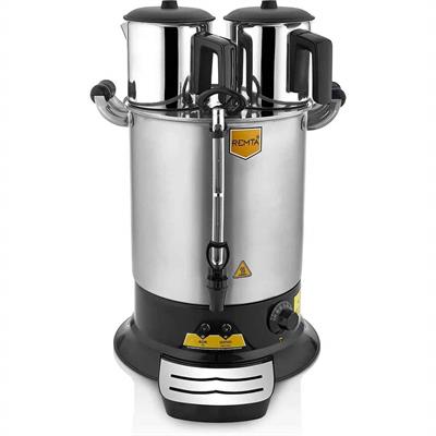 Platin Model Çift Demlikli Çay Makinesi 17 lt (Demlik Dahil) - PT14