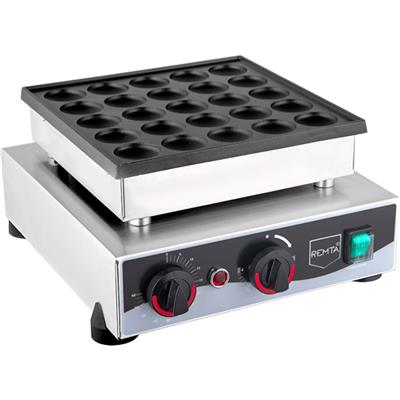 Remta Yuvarlak Bubble Pankek Makinesi Elektrikli