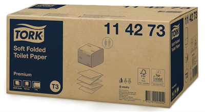 Tork Katlamalı Tuvalet Kağıdı Premium 252*30