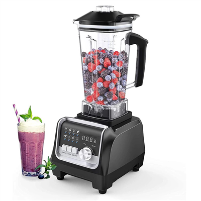 Vosco Bar Blender Pro Dijital 2 Lt Buz Kırıcılı 2200W Siyah