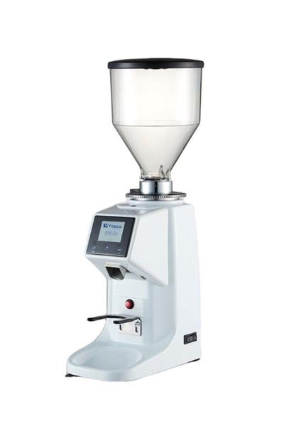 Vosco KD-P25 Dozaj Ayarlı Tam Otomatik Kahve Değirmeni Touch (Beyaz)