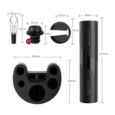 Vosco Tirbuşon Otomatik Şarap Açacağı 6 Parça Set