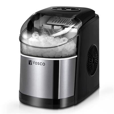 Vosco VHZB-12CS Set Üstü Buz Makinesi 12 Kg Siyah