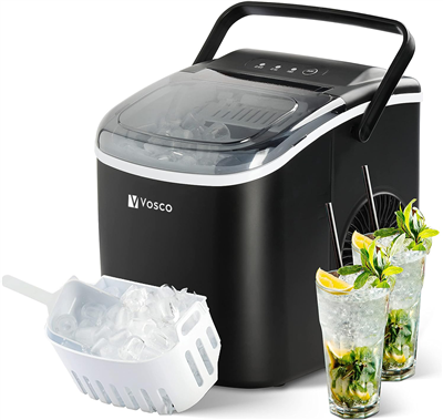 Vosco VHZB-12HS Eko Set Üstü Buz Makinesi 12 Kg Siyah