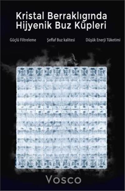 Vosco Buz Makinesi 100 Kg/ Gün Gurme-Küp