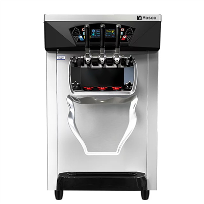 Vosco VSC-28T Dondurma Makinesi 3 Kollu (Soft) Set Üstü