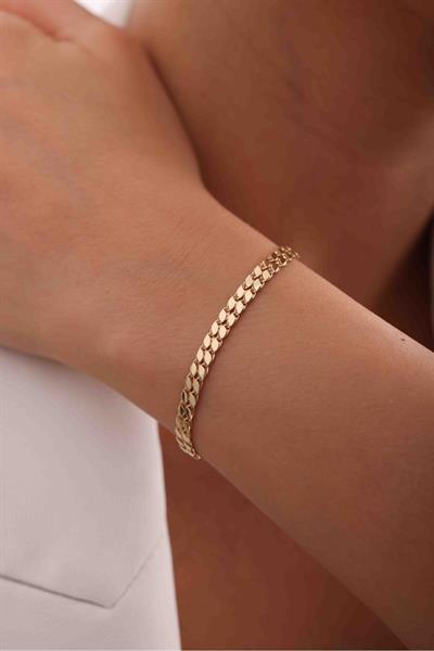 2 Sıra Çift Pullu Bileklik