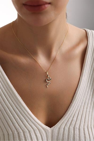 African Yılan Kolye Ucu