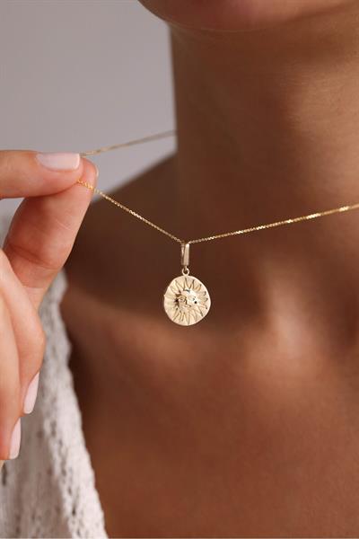 Güneş Heritage Kilitli Charm Kolye Ucu