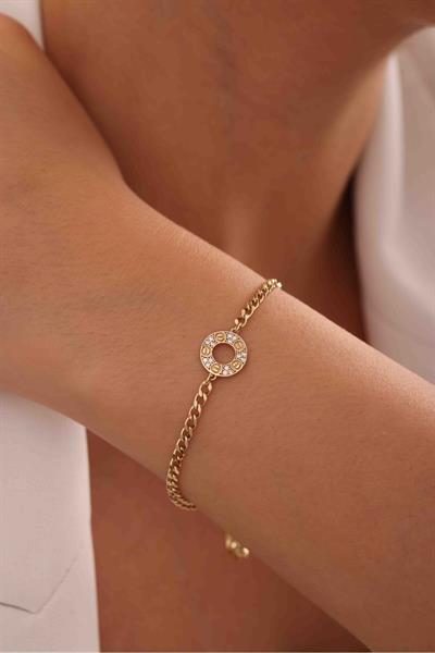 Gurmet Madalyon Vidalı Bileklik