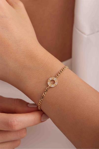 Gurmet Madalyon Vidalı Bileklik