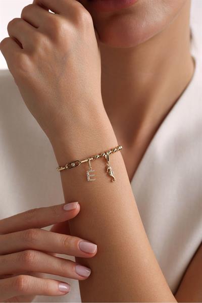Harf Charm & Denizatı Charm Duo Portoro Bileklik