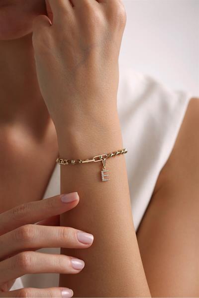 Harf Charm Duo Portoro Bileklik