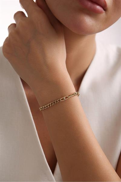 Harf Charm & Yıldız Charm Gurmet Portoro Bileklik