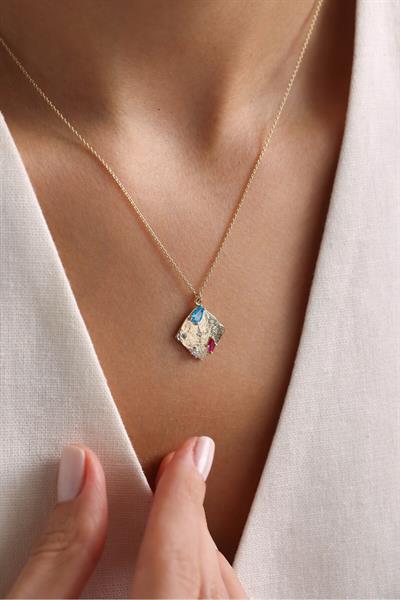 Heritage Mix Taşlı Paper Kolye