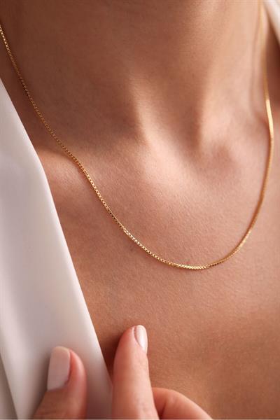 Küp Zincir Kolye 55 cm