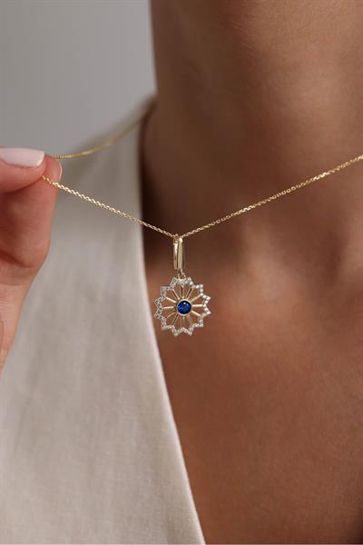 Laciandrt Stone Stary Charm Pendant