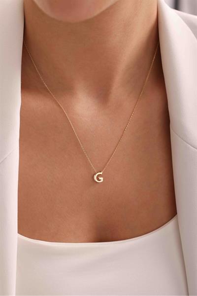 Minimal Modern Harf Kolye