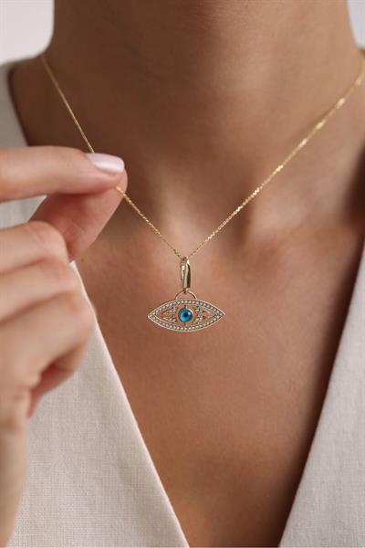 Nazar Boncuklu Biggo Göz Charm Pendant
