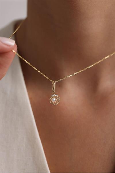 Opal Taşlı Penguen & Taşlı Yıldız & İnci Deniz Kabuğu Charm Bileklik