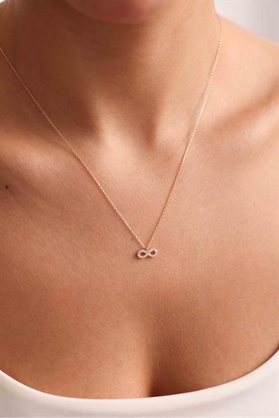 Taşlı Sonsuzluk Kolye