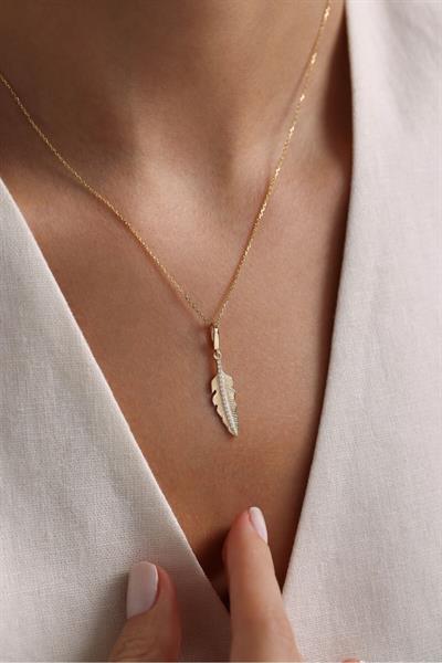 Stone Tüy Charm Pendant