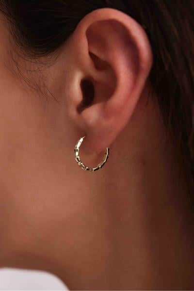 Trend İkonik Serpenti Yılan Halka Küpe