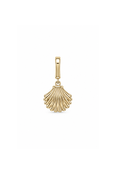 Deniz Kabuğu Shell Kilitli Charm Pendant