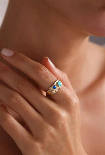 Galaxy Heritage Taşlı Yüzük