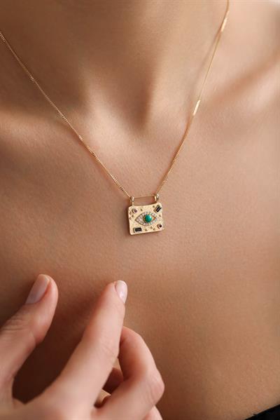 Heritage Paper Göz Kolye