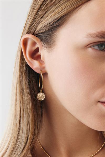 Kairos Buğday Halka Küpe