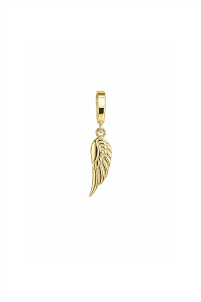 Kanat Oval Kilitli Charm Pendant