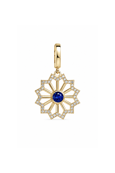 Laciandrt Stone Stary Charm Pendant