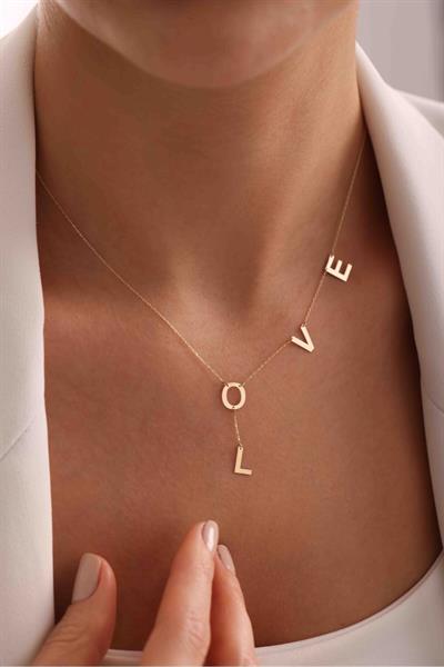Love Kolye Aşk Kolyesi