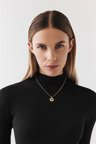 Maia Drepa Lacivert Kolye