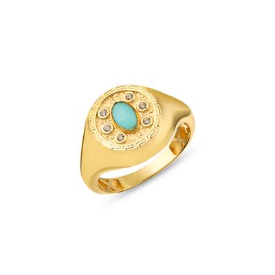 Maia Greca Mavi Yüzük