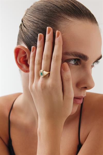 Maia Greca Yeşil Yüzük