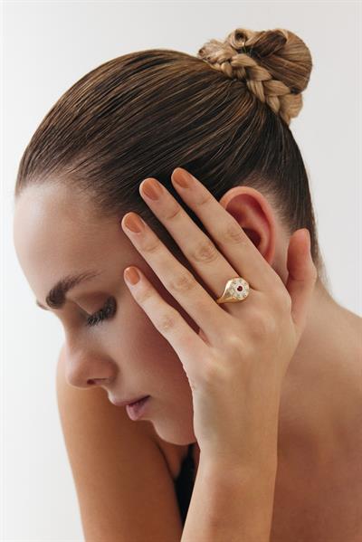 Maia Octa Bordo Yüzük