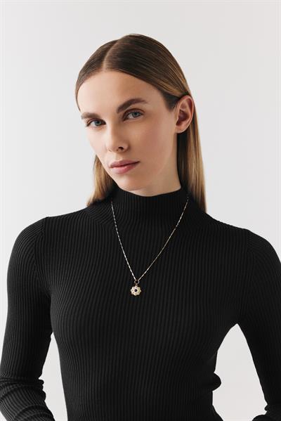 Maia Octa Lacivert Kolye