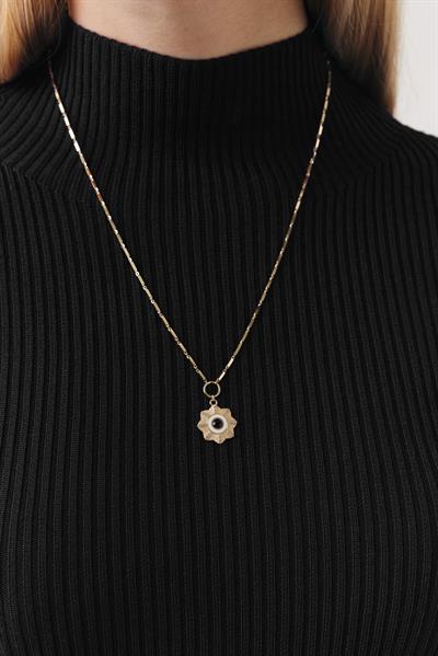 Maia Octa Lacivert Kolye