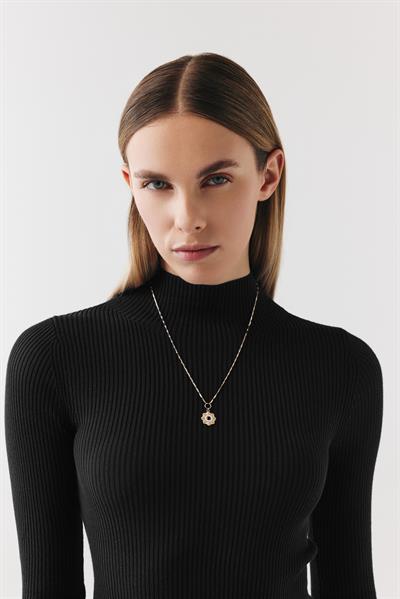 Maia Octa Lacivert Kolye