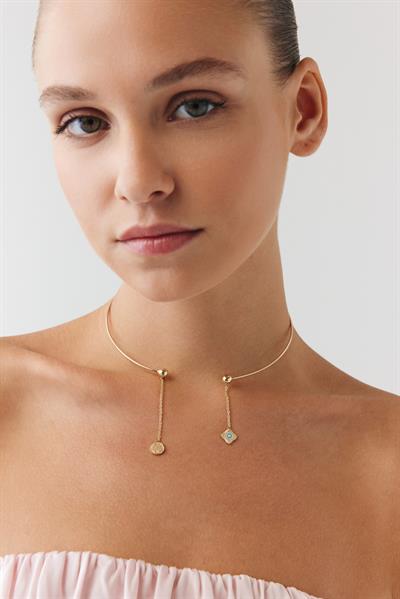 Maia Octa Sallantılı Tel Choker