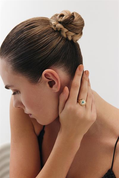 Maia Octa Yeşil Yüzük