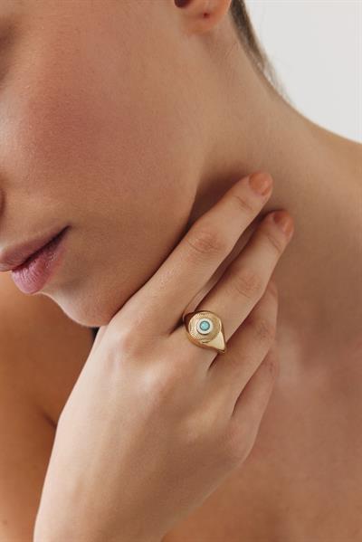 Maia Recta Mavi Yüzük